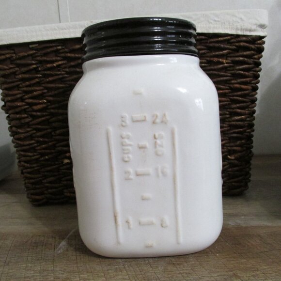 Vintage Mason Style Cookie Jar - Picture 4 of 8